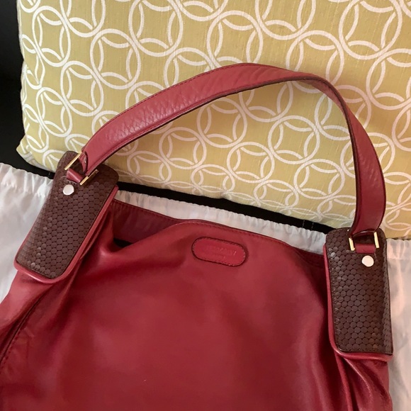 Anthropologie Beracamy Paris Viagem Leather Hobo - Picture 2 of 7